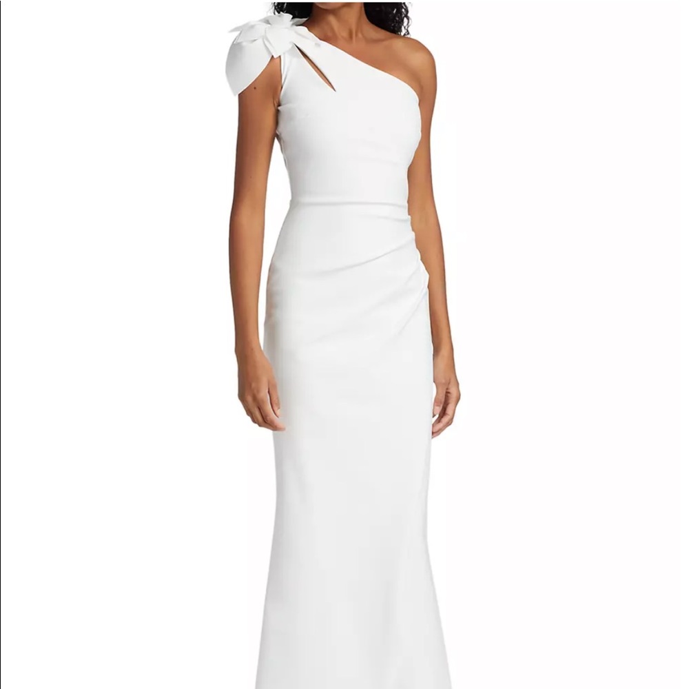 Chiara Boni La Petite white gown NWT